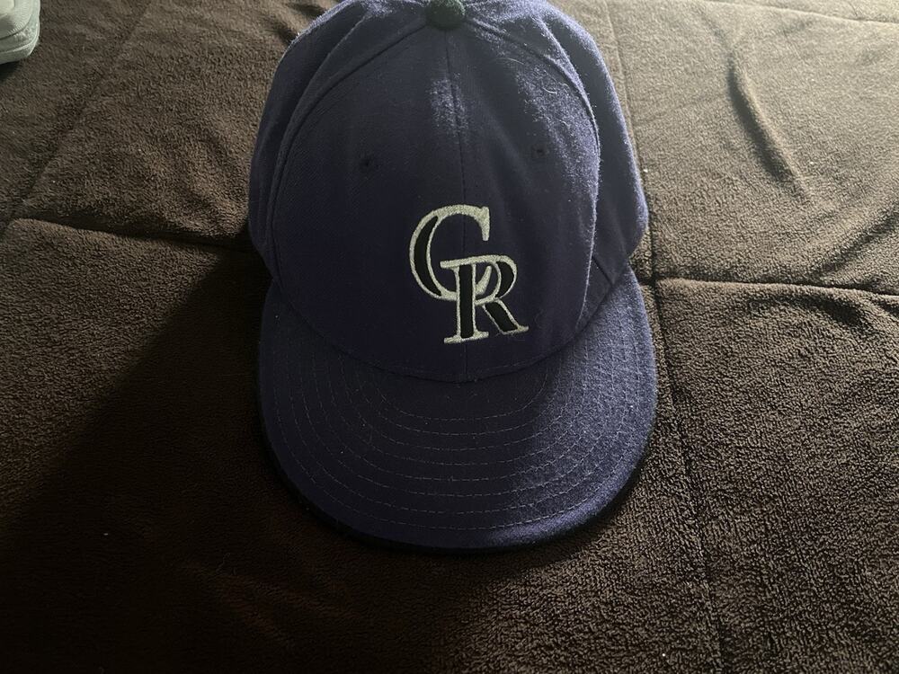 Colorado Rockies Mens Purple New Era Baseball Cap Size 7 1/4